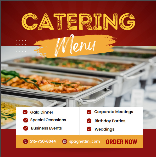 Catering Menu 
